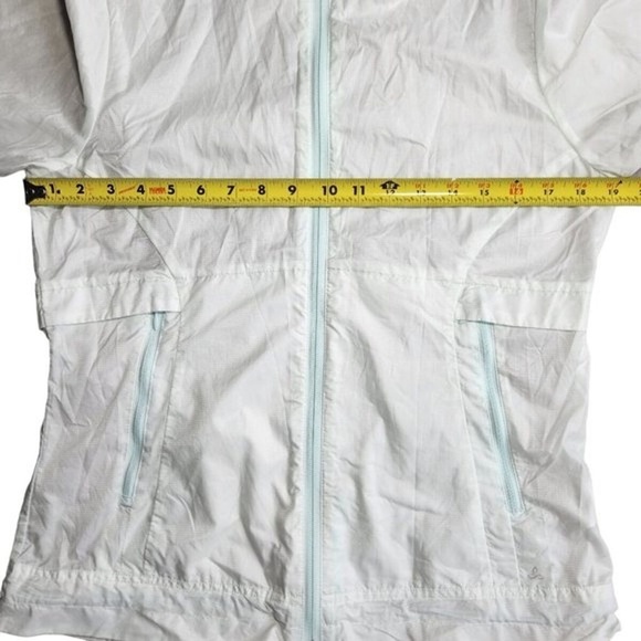PRANA Mint Green Windbreaker Jacket size small EUC - Picture 7 of 9